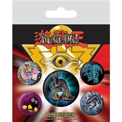 Pyramid Yu-Gi-OH 5 Badge Set Dark Magician