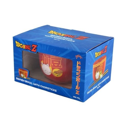 Just Funky Dragon Ball Z Ramen Bowl With Chopsticks 414ml Just Funky Dragon Ball Z Ramen Bowl With Chopsticks 414ml
