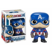 Funko POP! Marvel Civil War 125 Captain America