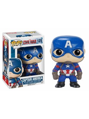 Funko Funko POP! Marvel Civil War 125 Captain America
