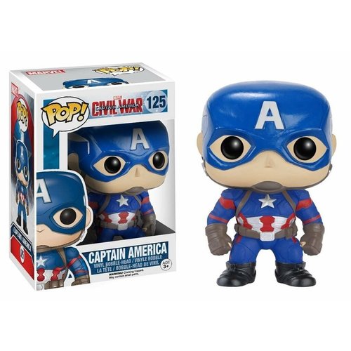 Funko Funko POP! Marvel Civil War 125 Captain America Funko Funko POP! Marvel Civil War 125 Captain America
