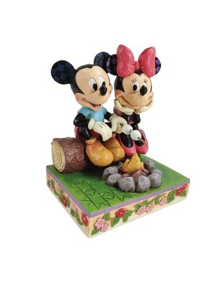 Disney Traditions Disney Traditions Love Warms The Heart Mickey & Minnie Campfire Figure