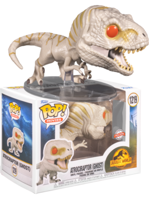 Funko Funko POP! Movies Jurassic World 1219 Atrociraptor (ghost) Special Edition