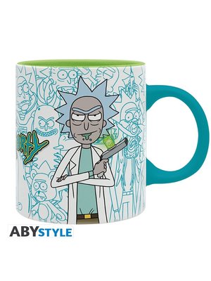 Abystyle Rick and Morty All Ricks and Mortys Mug 320ml