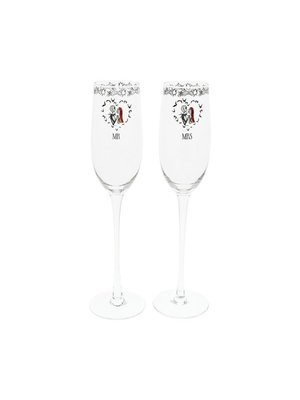 Disney Enchanting Collection Nightmare Before Christmas Toasting Glasses