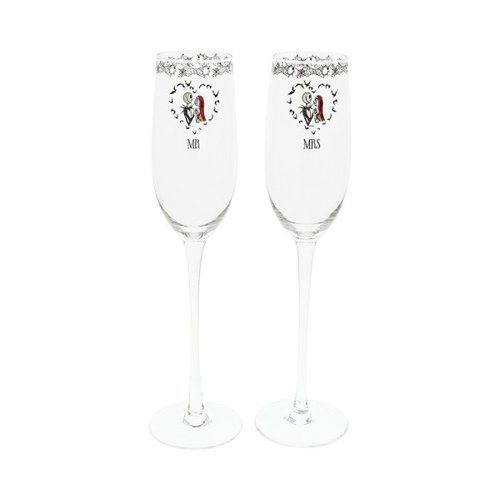 Disney Enchanting Collection Nightmare Before Christmas Toasting Glasses