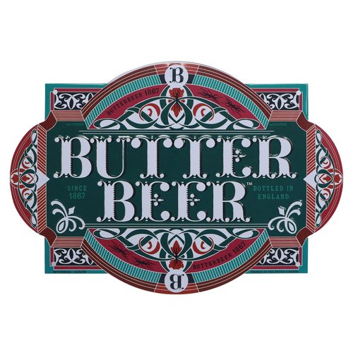 Fanattik Harry Potter Butter Beer Metal Sign