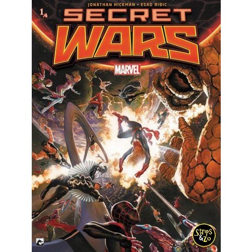 Dark Dragon Books Marvel Avengers Secret Wars 1/4 Comic Dark Dragon Books Marvel Avengers Secret Wars 1/4 Comic