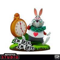 Disney Alice In Wonderland White Rabbit Figurine SFC Abystyle 12cm