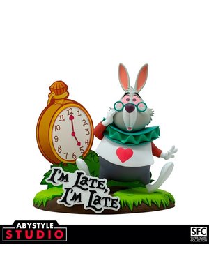 Abystyle Disney Alice In Wonderland White Rabbit Figurine SFC Abystyle 12cm