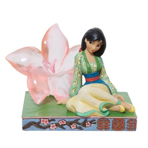 Disney Traditions Disney Traditions A Rare And Beautiful Bloom Mulan And Cherry Blossom