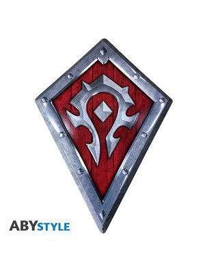 Abystyle World of Warcraft Horde Shield Metal Plate 26x35