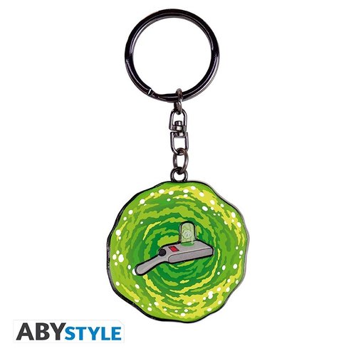 Abystyle Studio Rick and Morty Moving Keychain Portal Gun Abystyle Studio Rick and Morty Moving Keychain Portal Gun