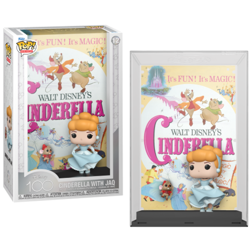 Funko Funko POP! Movie Poster Disney 12 Cinderella With Jaq