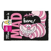 Disney Alice In Wonderland We're All Mad Here Doormat Kokos 60x40cm