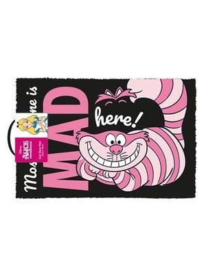Pyramid Disney Alice In Wonderland We're All Mad Here Doormat Kokos 60x40cm