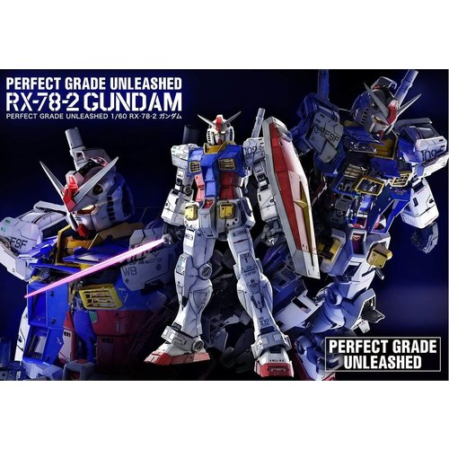 Bandai Gundam PG 1/60 RX-78-2 Unleashed Model Kit Bandai Gundam PG 1/60 RX-78-2 Unleashed Model Kit
