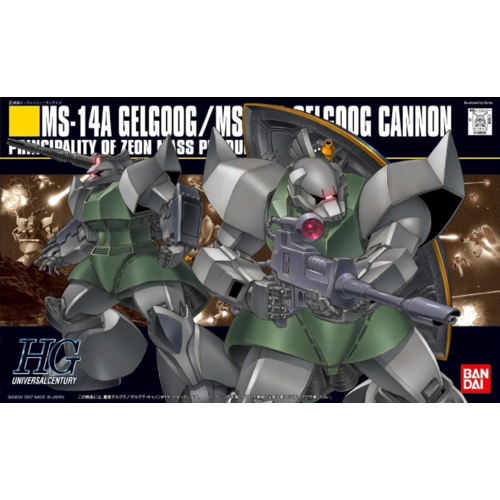 Bandai Gundam HGUC MS-14A Gelgoog/ MS-14C Gelgoog Cannon