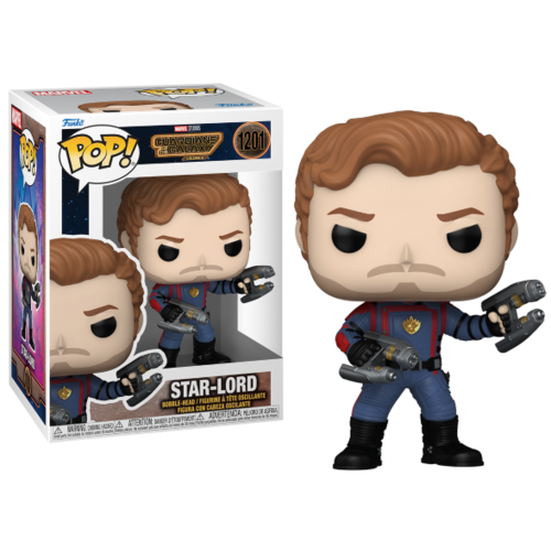 Funko Funko POP! Marvel 1201 Guardians of The Galaxy 3 Star-Lord Funko Funko POP! Marvel 1201 Guardians of The Galaxy 3 Star-Lord