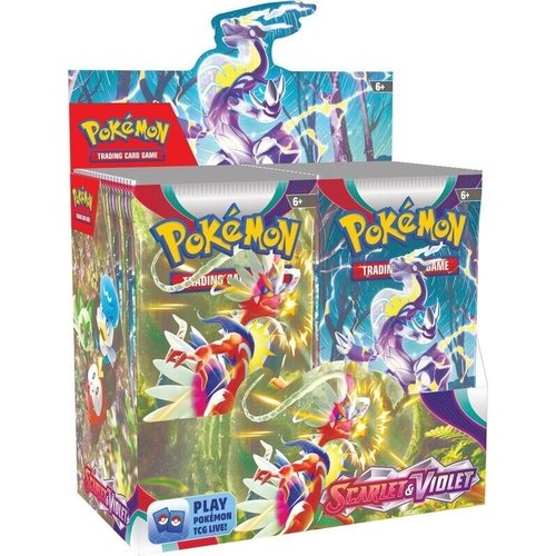 The Pokemon Company Pokemon TCG Scarlet and Violet Booster Box The Pokemon Company Pokemon TCG Scarlet and Violet Booster Box