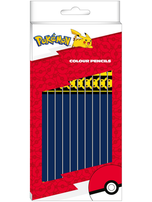 Pokemon 12 Colour Pencils