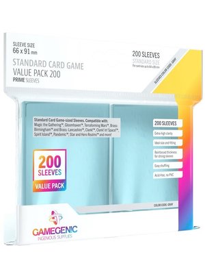 Gamegenic SLEEVES VALUE PACK STANDARD (200) Gamegenic