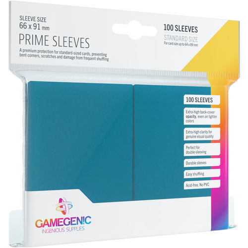 Gamegenic SLEEVES PACK PRIME BLUE (100) Gamegenic