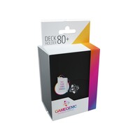DECKBOX DECK HOLDER 80+ BLACK Gamegenic