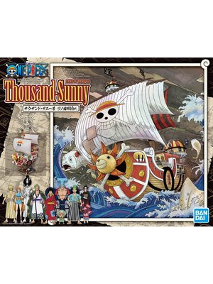 Bandai One Piece Thousand Sunny Land of Wanokuni Version Model Kit 30cm