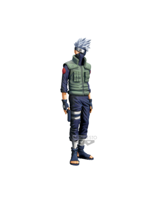 Banpresto Naruto Shippuden Hatake Kakashi Figure Grandista 19cm