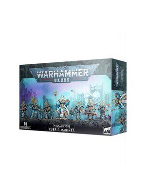 Game Workshop Warhammer 40.000 Thousand Sons Rubric Marines 10 Miniatures GW