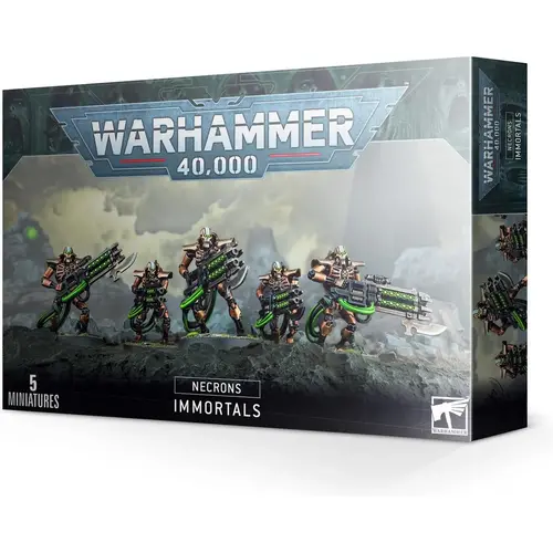 Game Workshop Warhammer 40.000 Necrons Immortals5 Miniatures GW