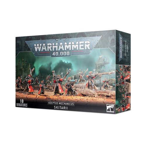 Game Workshop Warhammer 40.000 Adeptus Mechanicus Skitarii 10 Miniatures GW
