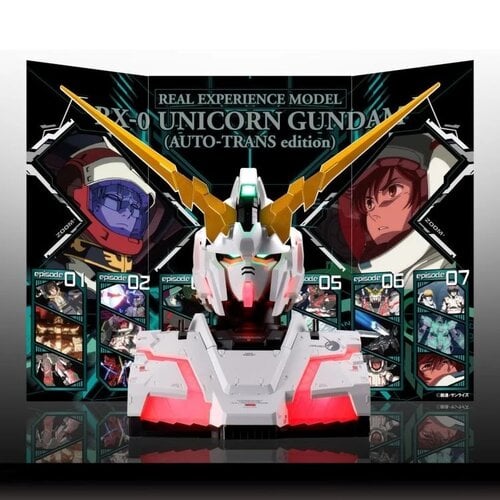 Bandai Gundam RX-0 Unicorn Gundam Bust Model Kit 40cm Electronic