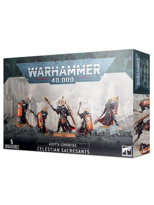 Game Workshop Warhammer 40.000 Adepta Sororitas Celestian Sacresants 5 Miniatures GW