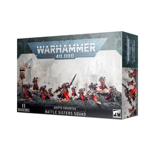 Game Workshop Warhammer 40.000 Adepta Sororitas Battle Sisters Squad 11 Miniatures GW