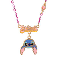 Disney Stitch Head Pendant Necklace 16mm