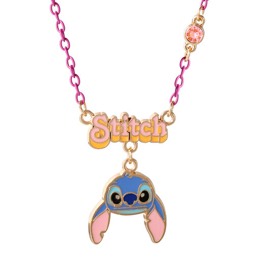 Peershardy Disney Stitch Head Pendant Necklace 16mm