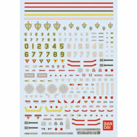 Gundam Decal HGUC Earth Federation MS2 37