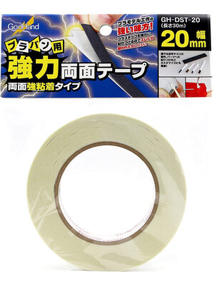 Godhand Godhand Strong double sided tape width 20mm for plastic board GH-DST-20