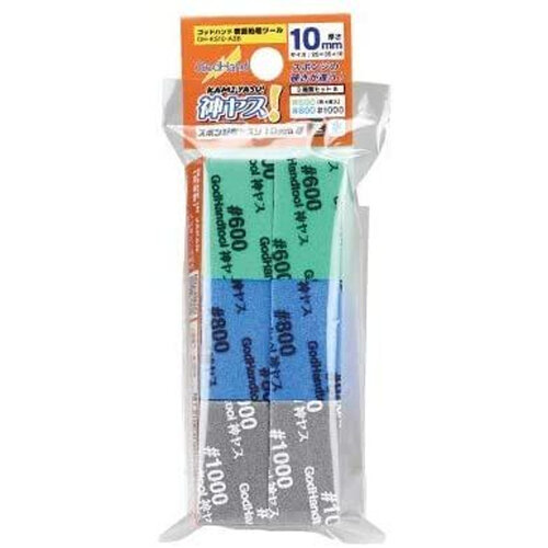 Godhand Godhand Sanding Stick 10mm-Assortment Set B GH-KS10-A3B