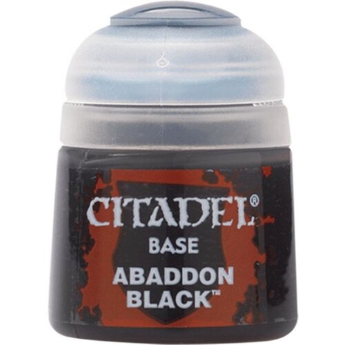 Game Workshop Citadel Colour Abaddon Black 12ml GW