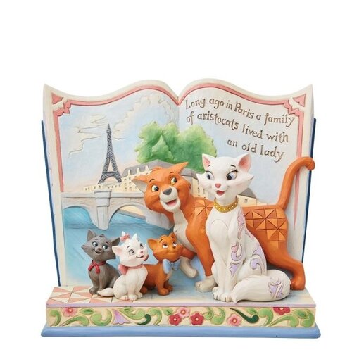 Disney Traditions Disney Traditions Aristocats Storybook Figurine