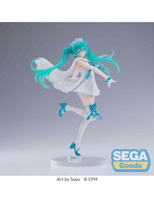 Sega Goods Hatsune Miku 15th Anniversary SuouFigure SPM Figure 21cm