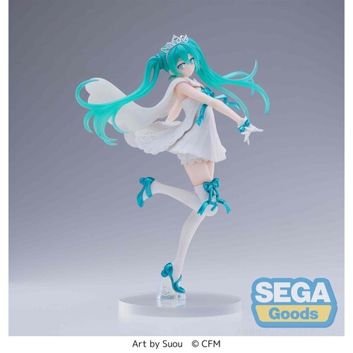 Sega Goods Hatsune Miku 15th Anniversary SuouFigure SPM Figure 21cm