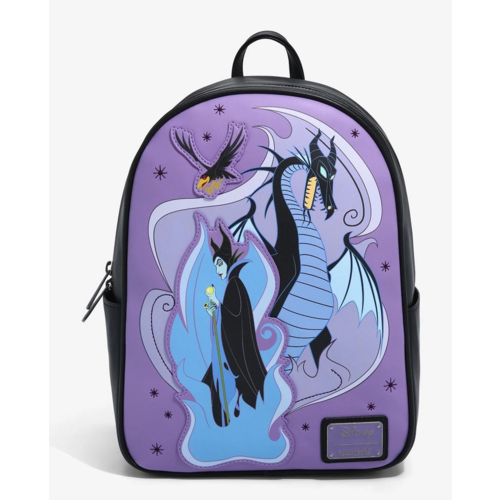Loungefly Disney Villains Maleficent Dragon Mini Backpack Loungefly Exclusive Ed