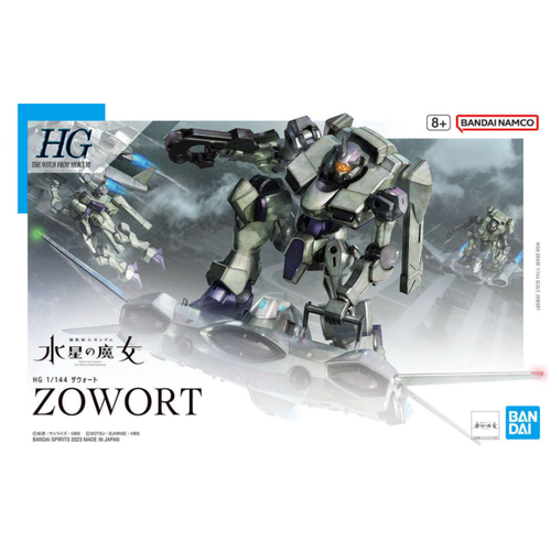 Bandai Gundam The Witch From Mercury Zowort HG 1/144 Model Kit Bandai Gundam The Witch From Mercury Zowort HG 1/144 Model Kit