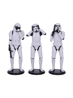 Nemesis Star Wars Original Stormtrooper Set Of 3 Wise Stormtroopers Figures