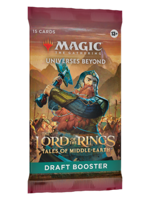 Wizards of The Coast Magic MTG LOTR Tales of Middle Earth Draft Booster