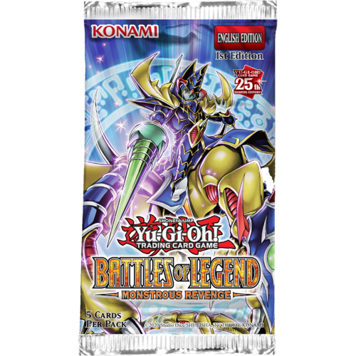 Konami YU-GI-OH TCG Battles of Legend Monstrous Revenge Booster Konami YU-GI-OH TCG Battles of Legend Monstrous Revenge Booster